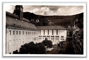 Old and New University Heidelberg Baden Germany Postcard U25