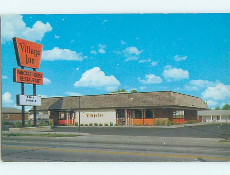 Unused Pre-1980 PANCAKE HOUSE RESTAURANT Springfield Missouri MO L1367