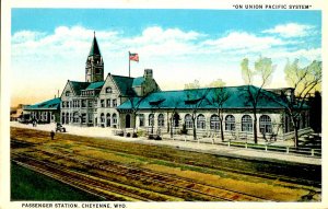 WY - Cheyenne. Union Pacific Railroad Depot