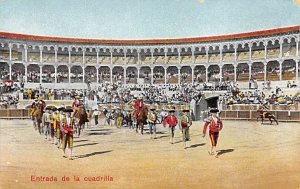 Entrada de la cuadrilla Bullfighting Unused 