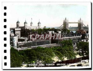 Modern Postcard The Tower and Tower Bridge London