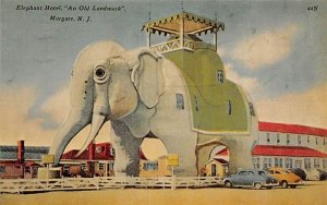Elephant Hotel, An Old Landmark in Margate, New Jersey