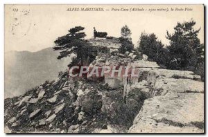 Postcard Old Peira Cava Alpes Maritimes La Roche Plate