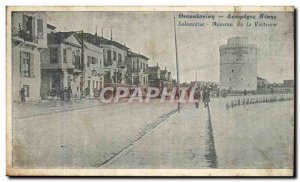 Old Postcard Greece Greece Thessaloniki Victory Avenue