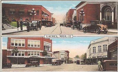 F.W. WOOLWORTH on CENTRAL AVE LAUREL, MISSISSIPPI 1920 VI...
