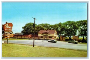 c1950's Parco Village Motel & Restaurant Cornwall Ontario Canada Postcard