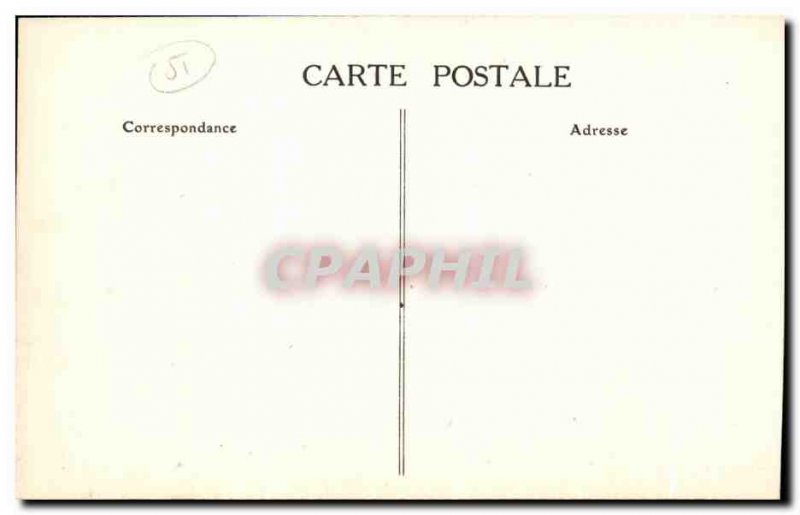 Old Postcard Epernay Chateau Perrier