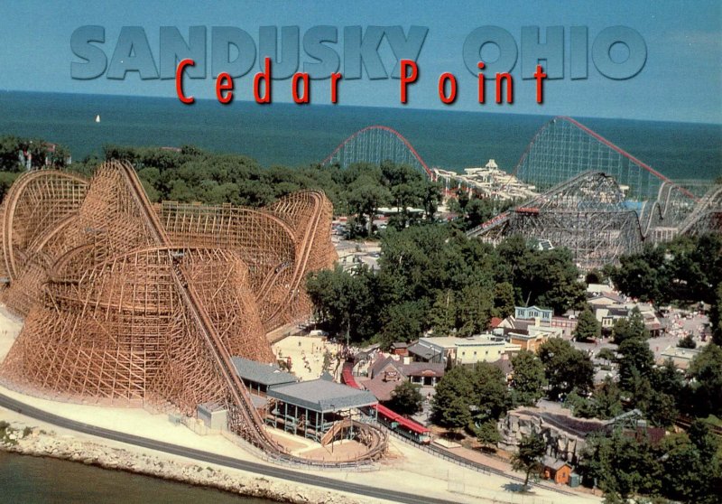 OH - Sandusky. Cedar Point Amusement Park, Roller Coasters