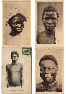 TATTOO AFRICA ETHNIC 10 Vintage Postcards with BETTER (L3026) 