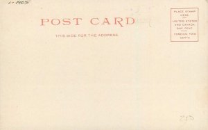 Postcard C-1905 California Santa Cruz Sea Beach Hotel Trolley Detroit 23-48