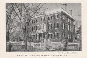 John Brown House (1786) - Providence RI, Rhode Island