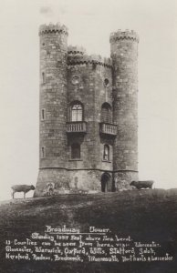 Broadway Tower Gloucester History Real Photo Old Postcard