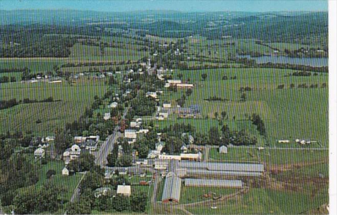 Vermont Derby Aerial View Of Derby Village