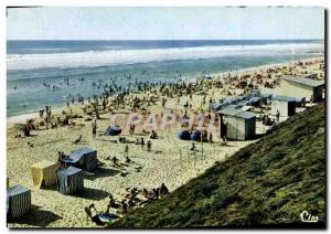 Postcard Modern Mimizan Great Sandy beach End