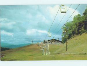 Pre-1980 Skiing LOOKING TOWARD SKI RESORT Gatlinburg Tennessee TN hn3600@