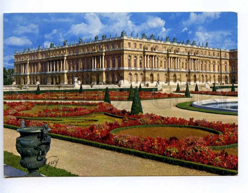 239127 FRANCE PARIS Versailles Les parterres du Midi et le chateau Castle 