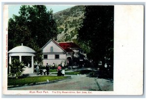 San Jose California CA Postcard Alum Rock Park City Reservation c1905 Vintage