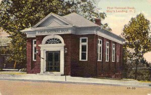 First National Bank May's Landing New Jersey 1910c postcard