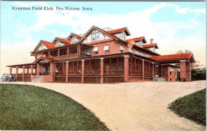 Johnston~Des Moines, IA Iowa  HYPERION FIELD COUNTRY CLUB  Golf Course  Postcard