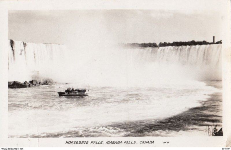 RP; NIAGRA FALLS, Ontario, Canada, 1930-40s; Horseshoe Falls