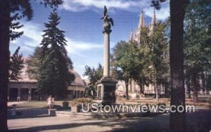 Seagull Monument, Temple Square - Salt Lake City, Utah UT  