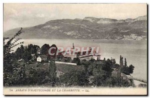 Postcard Abbey Hautecombe and Chambotte