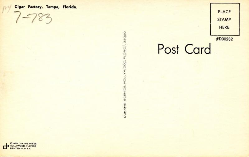 Tobacciana - Cigar Factory in Tampa, Florida