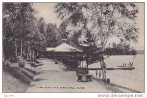 Camp Menatona, Kents Hill, Maine, 1900-1910s