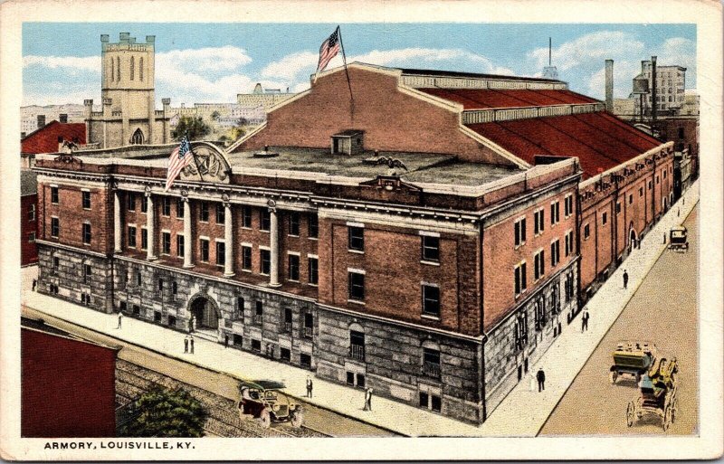 Postcard Armory in Louisville, Kentucky