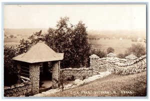 Decorah Iowa IA Postcard RPPC Photo View Of City Park Pavilion c1940's Vintage