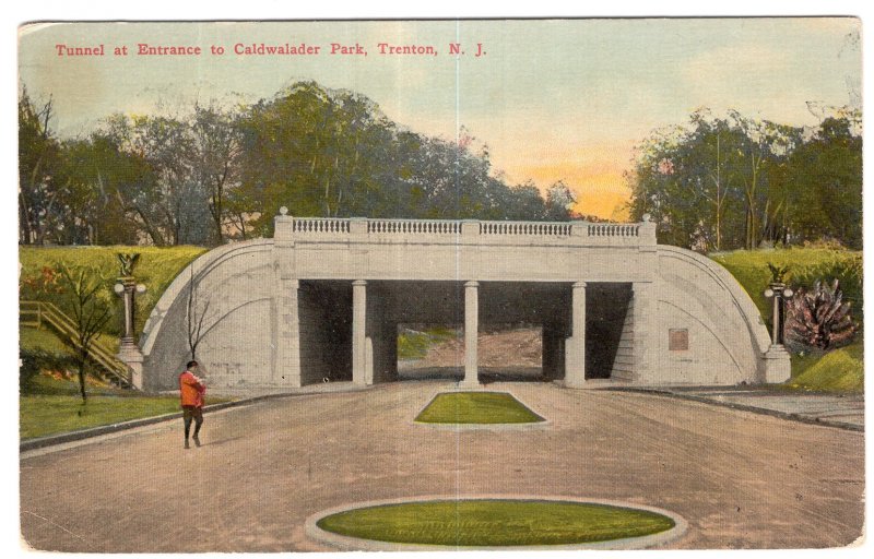 Trenton, N.J., Tunnel at Entrance to Caldwalader Park