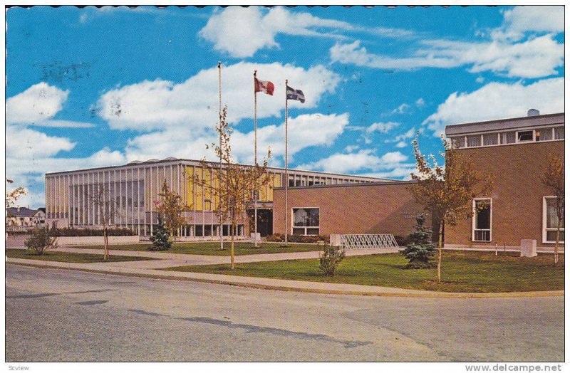 Sept-Iles, The City Hall, Quebec, Canada, PU-1989