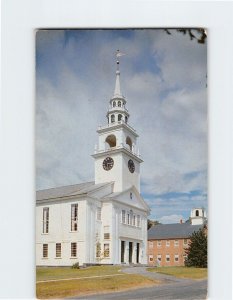 Postcard Hancock-Combination Meeting House & Village Church New Hampshire USA