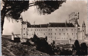 Spain Segovia The Fortress Vintage RPPC C109