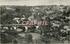 Modern Postcard Poitiers Vienne General view Clain and the New Bridge