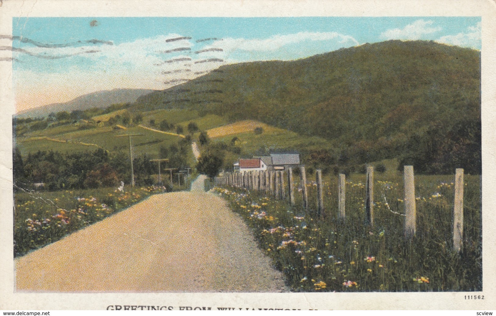 WILLIAMSTON, North Carolina, PU1928; Greetings, Country Road United