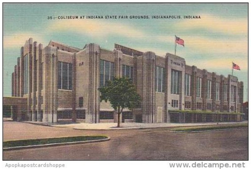 Indiana Indianapolis Coliseum At Indiana State Fair Grounds