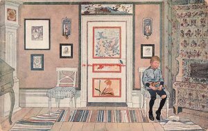 Carl Larsson, Albert Bonniers, Skamvran, Pontus Sitting Ashamed in the Corner