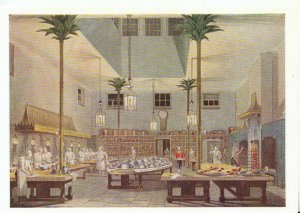 Sussex Postcard - The Royal Pavilion - Brighton - The Great Kitchen - Ref TZ8485