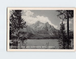 M-195333 Stanley Lake and Sawtooth Mountains Idaho USA