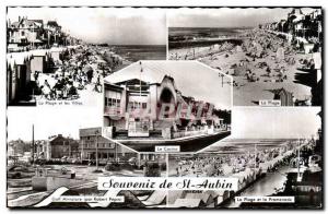 Modern Postcard Souvenir de St Aubin