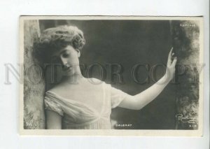 475906 DALBRAY French DANCER Singer GYMNASE REUTLINGER Vintage PHOTO postcard