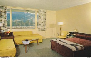JASPER NATIONAL PARK, Alberta, 1940-60s; Room at The Andrew Motor Lodge