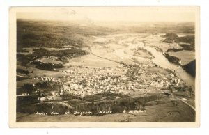 ME - Bingham. Aerial View ca 1930   RPPC