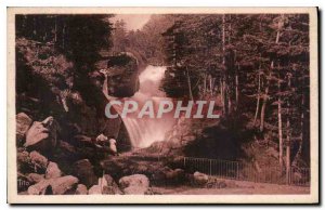 Old Postcard The Beautiful Landscapes of France The pyrenees Cauterets Cascad...