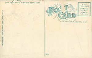 Postcard Texas Beaumont Country Club House Hicks Roadside 23-7998