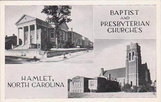 North Carolina Hamlet Baptist And Presbyterian Churches