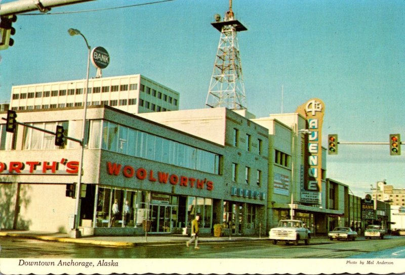 Alaska Anchorage Downtown Woolworth