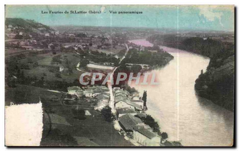 Old Postcard From The Fauries St Lattier Panoramic