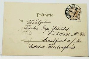 Art Nouveau Fairytale Back & Schmitt Wien Hansel & Gretel 1899 Postcard I16